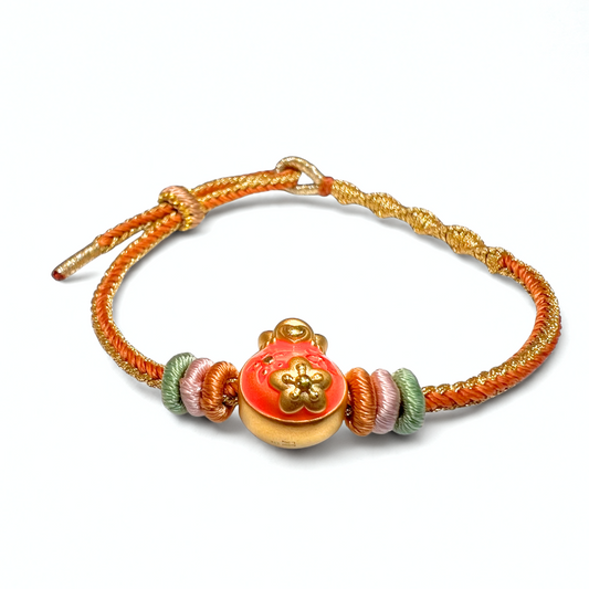 24K Gold Bracelet (Money bag)