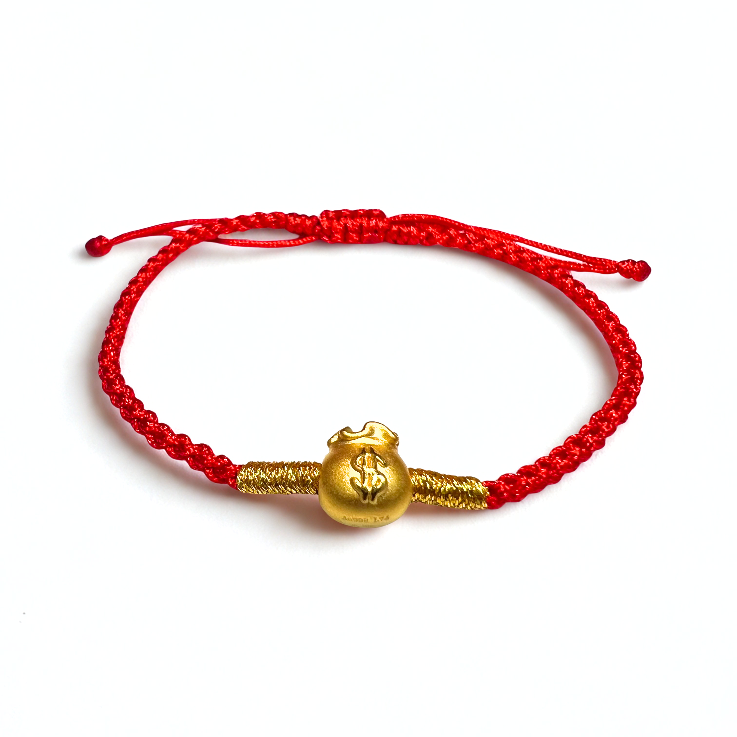 24K Gold Bracelet (Money bag)