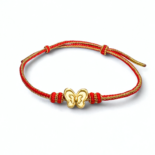 24K Gold Bracelet (Butterfly)