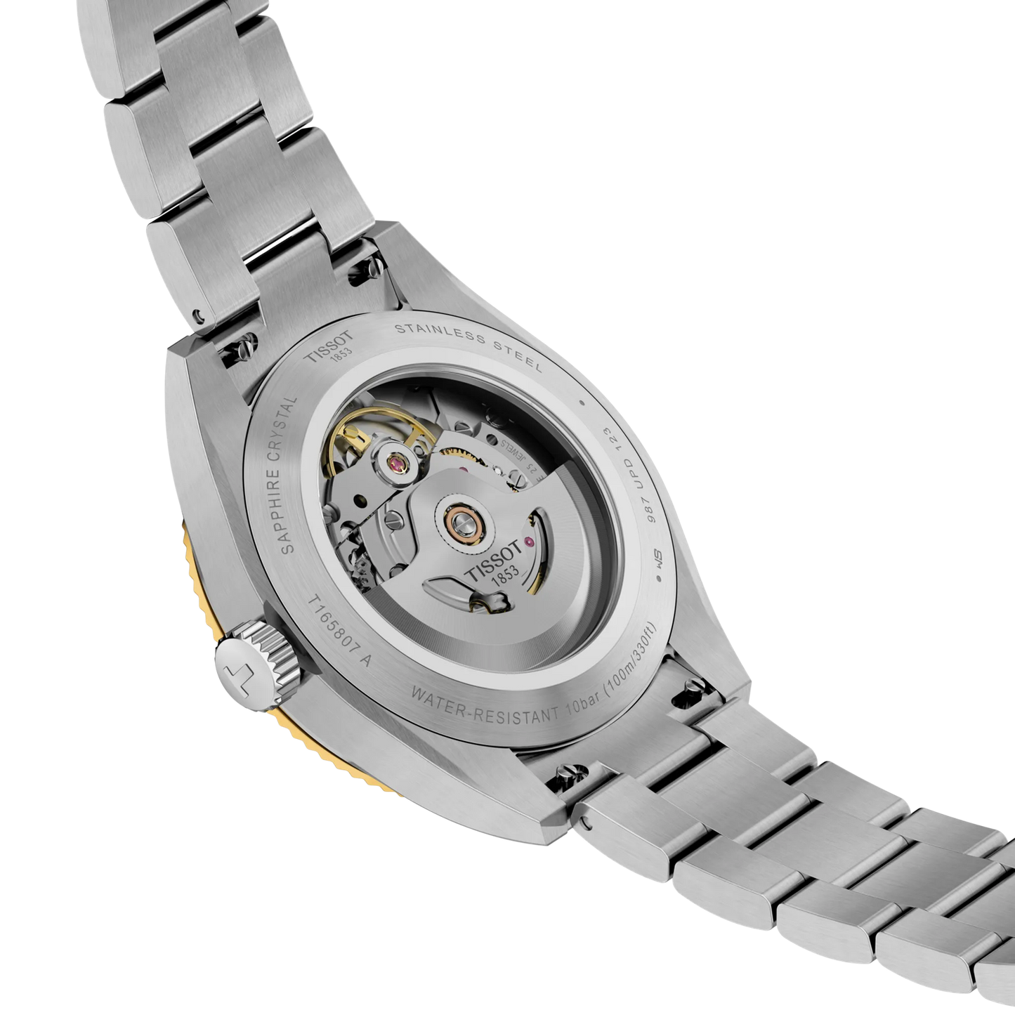 Tissot Gentleman Gold Bezel 38mm T9348074109100