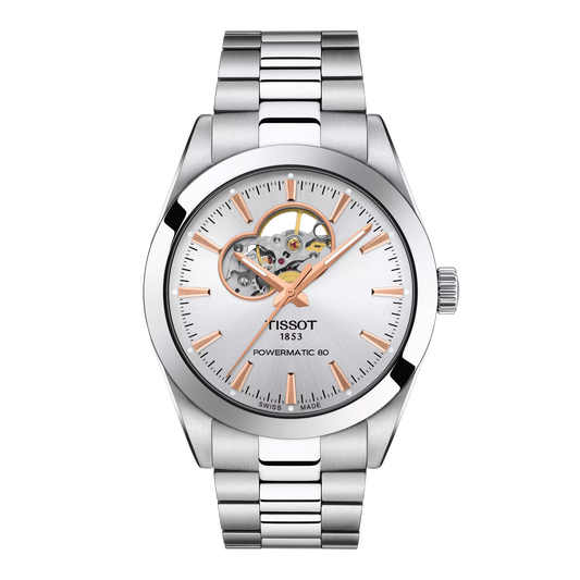 Tissot Gentleman Open Heart 40mm T1274071103101