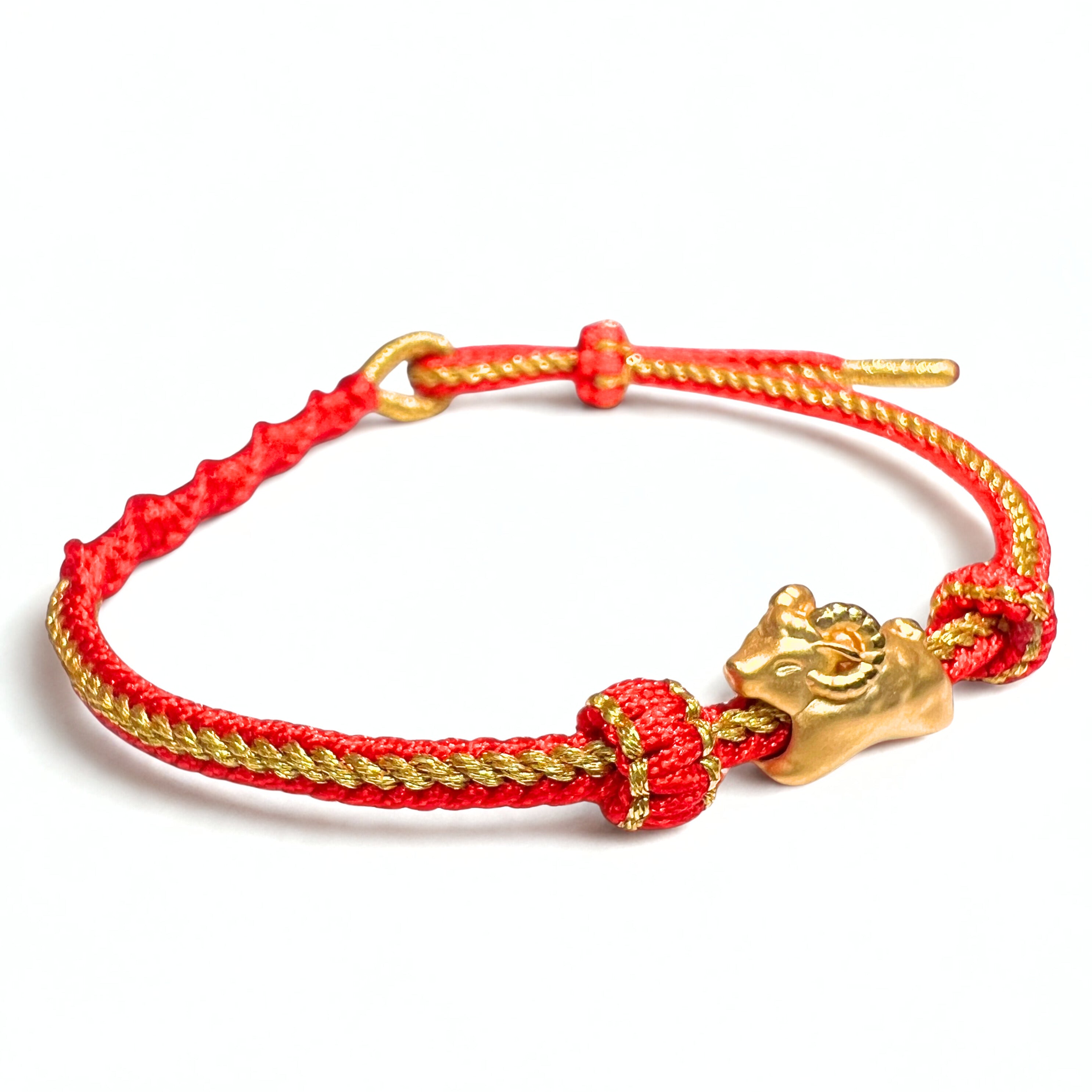 24K Gold Bracelet Chinese Zodiac (GOAT)