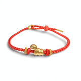 24K Gold Bracelet Chinese Zodiac (Snake) 24K Gold Bracelet Chinese Zodiac (Snake)
