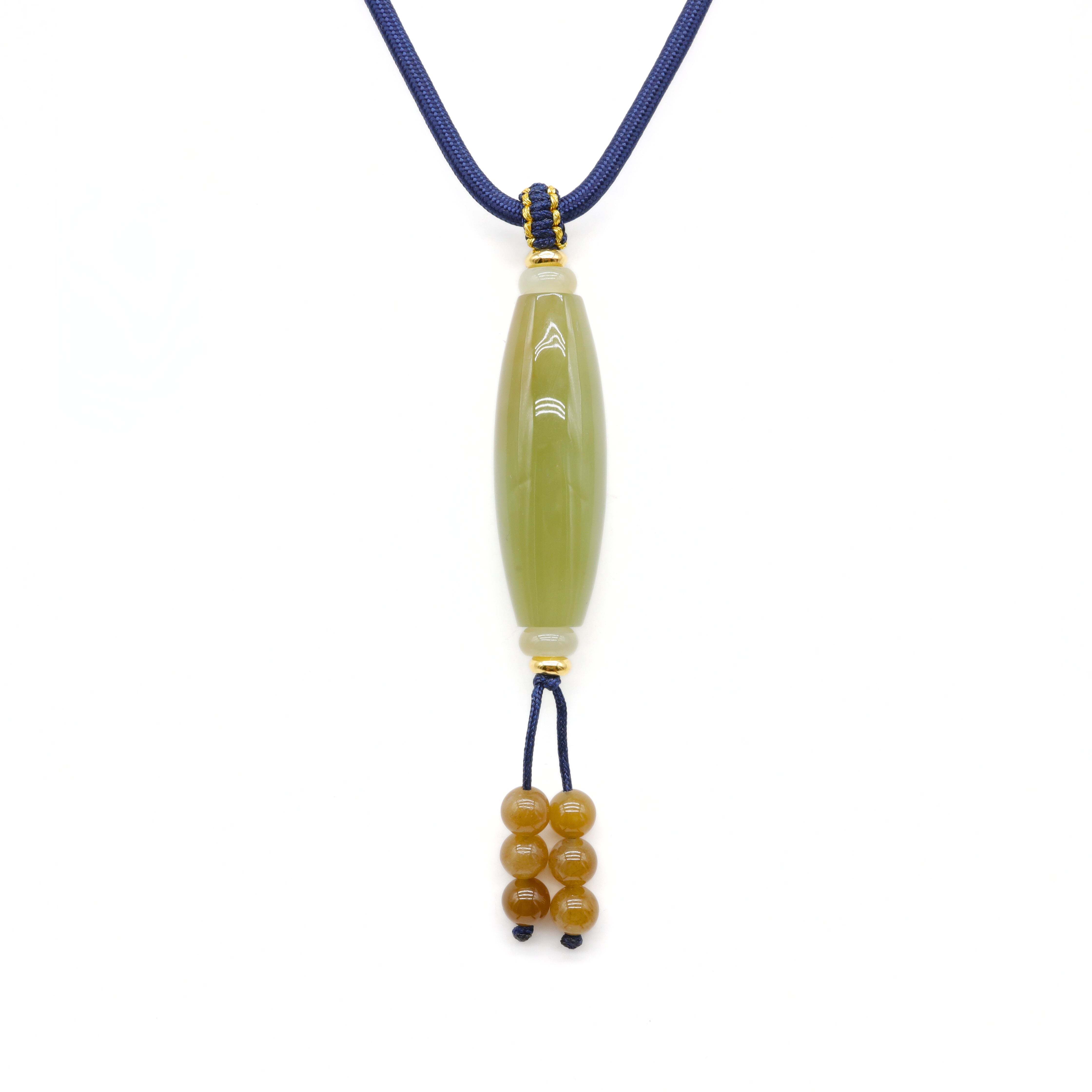 24K Hetian Jade Necklace 24K Hetian Jade Necklace