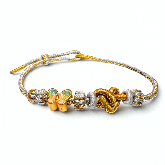 24K Gold Bracelet (Butterfly)