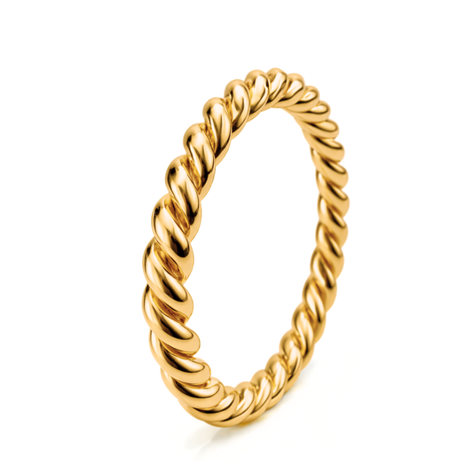 Twisted Rope Ring