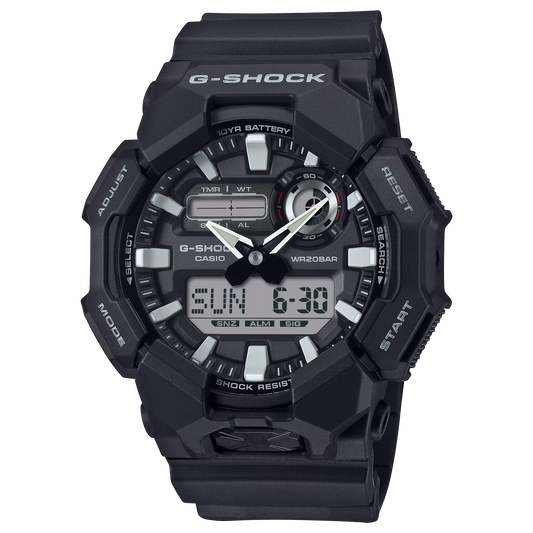 CASIO G-SHOCK ANALOG-DIGITAL GA-010 SERIES GA-010-1A