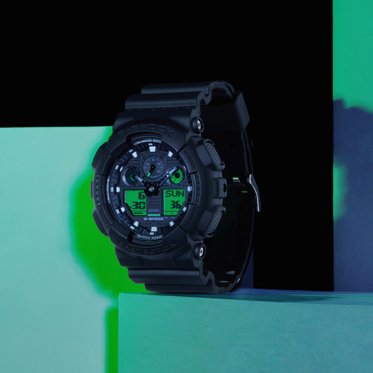Casio G-Shock ANALOG-DIGITAL GA-100 SERIES GA-100BEG-1A