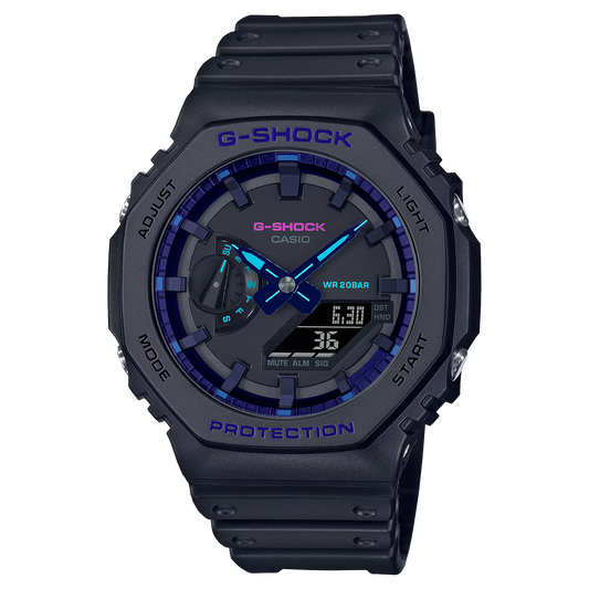 CASIO G-SHOCK ANALOG-DIGITAL 2100 Series GA-2100VB-1A