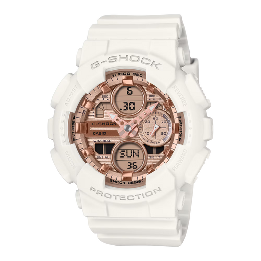 CASIO G-SHOCK ANALOG-DIGITAL WOMEN GMA-S140PG-7A