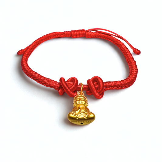 24K Gold Bracelet (Buddha)