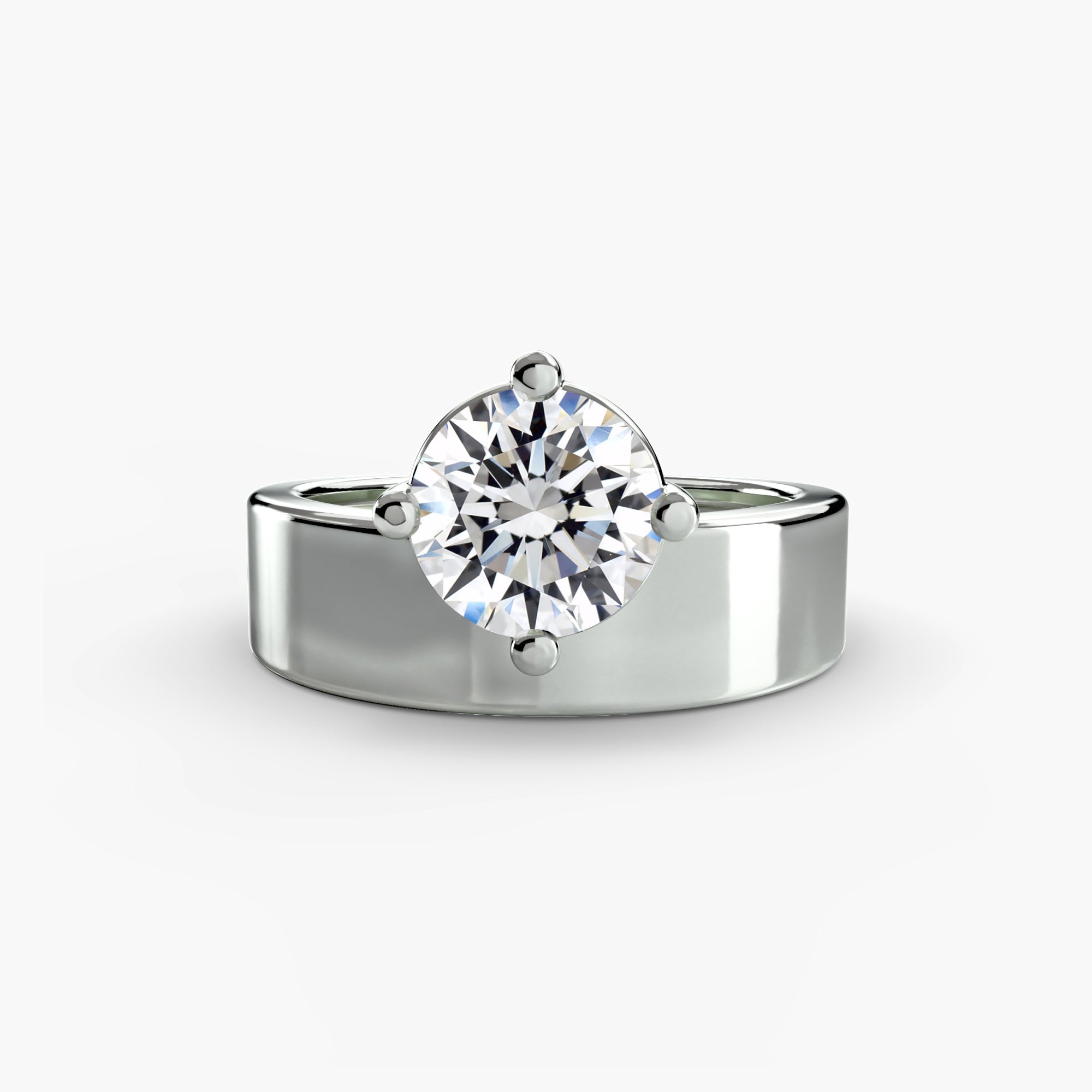 Wide Band Solitaire Wide Band Solitaire