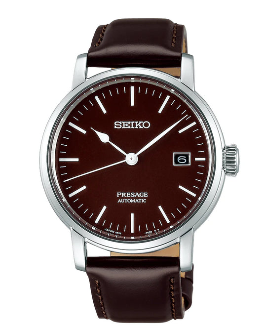 Seiko Presage Riki Watanabe Automatic Brown SPB115