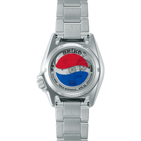 Seiko 5 Sports x Pepsi® Limited Edition Limited edition of 7,000 pieces SRPL99