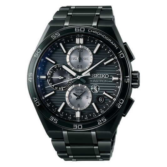 Seiko Astron GPS Solar Dual-Time Chronograph SSH179