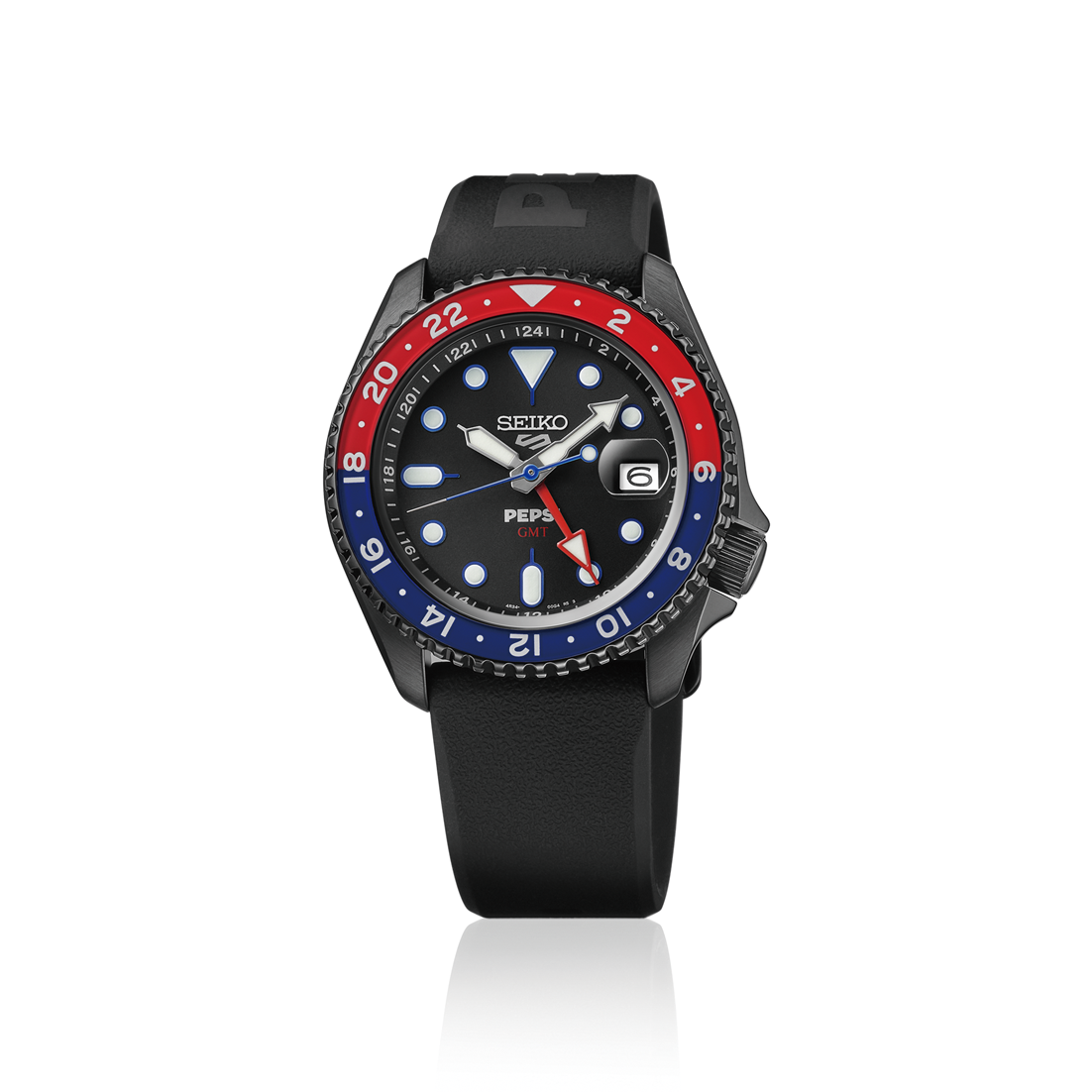 Seiko 5 Sports x Pepsi® Limited Edition Limited edition of 7,000 pieces SSK047