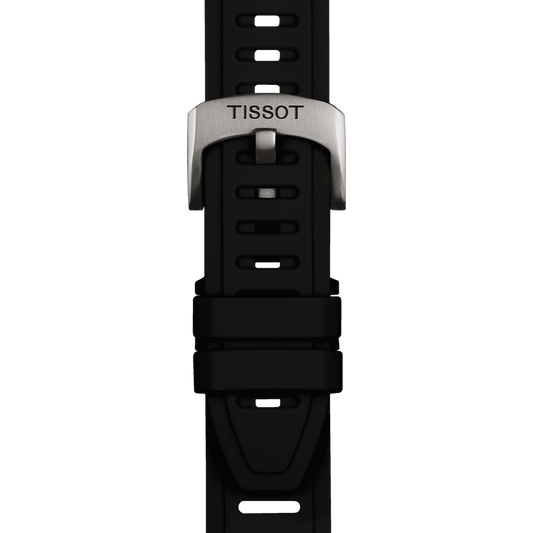 Tissot Official Black Silicone Lugs 21 MM XS T852049249