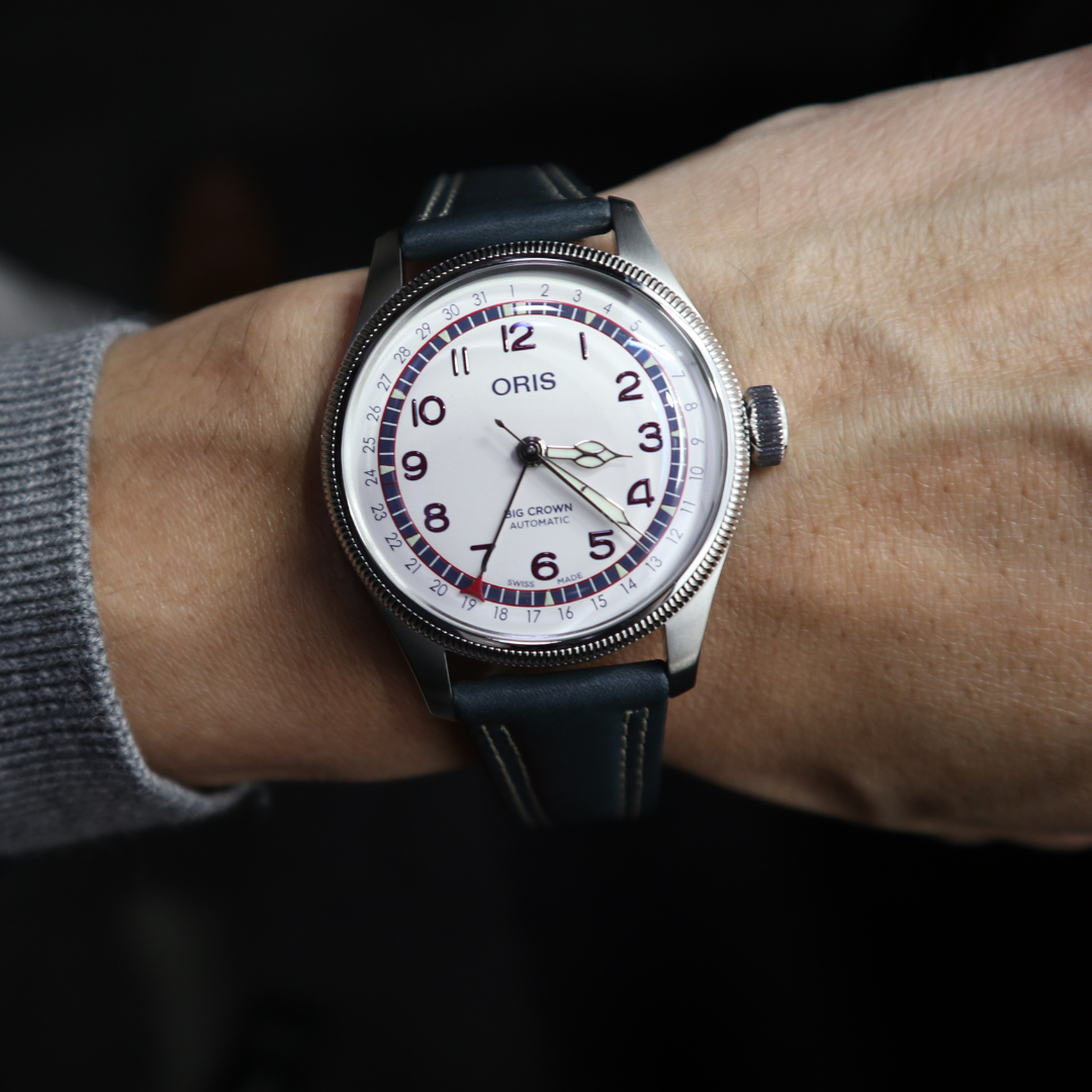 ORIS BIG CROWN POINTER DATE HANK AARON LIMITED EDITION 01 754 7785 4081-SET ORIS BIG CROWN POINTER DATE HANK AARON LIMITED EDITION 01 754 7785 4081-SET