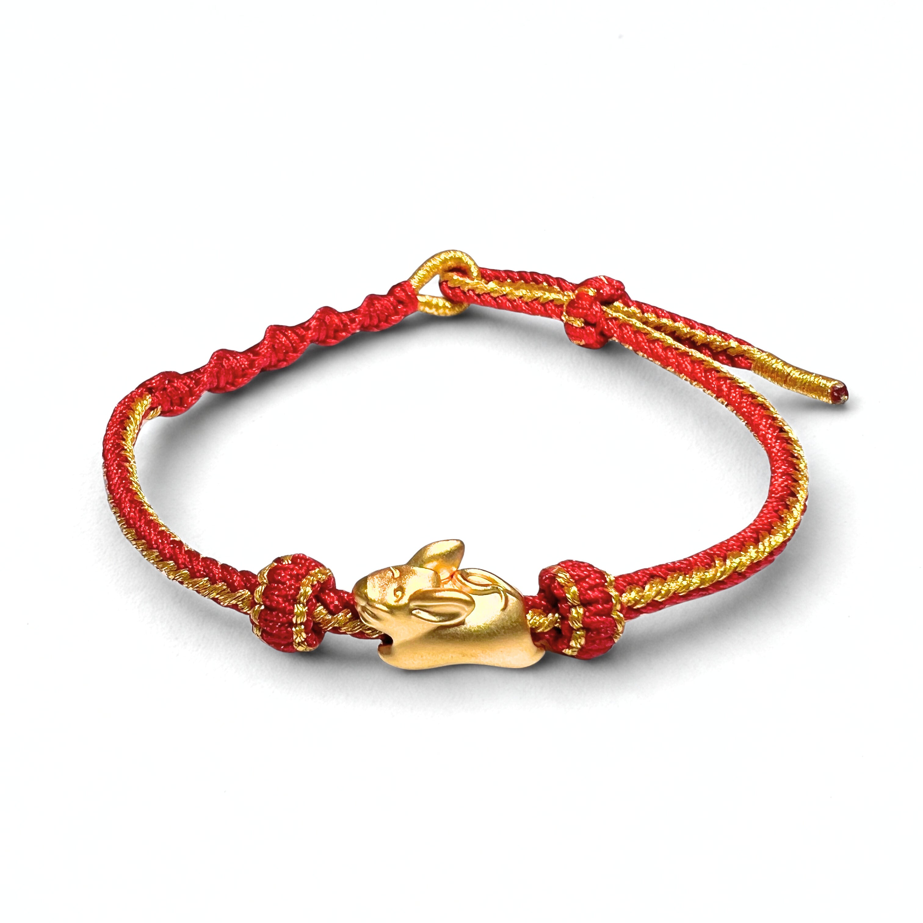24K Gold Bracelet Chinese Zodiac (Rat)