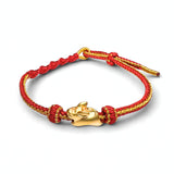 24K Gold Bracelet Chinese Zodiac (Rat) 24K Gold Bracelet Chinese Zodiac (Rat)