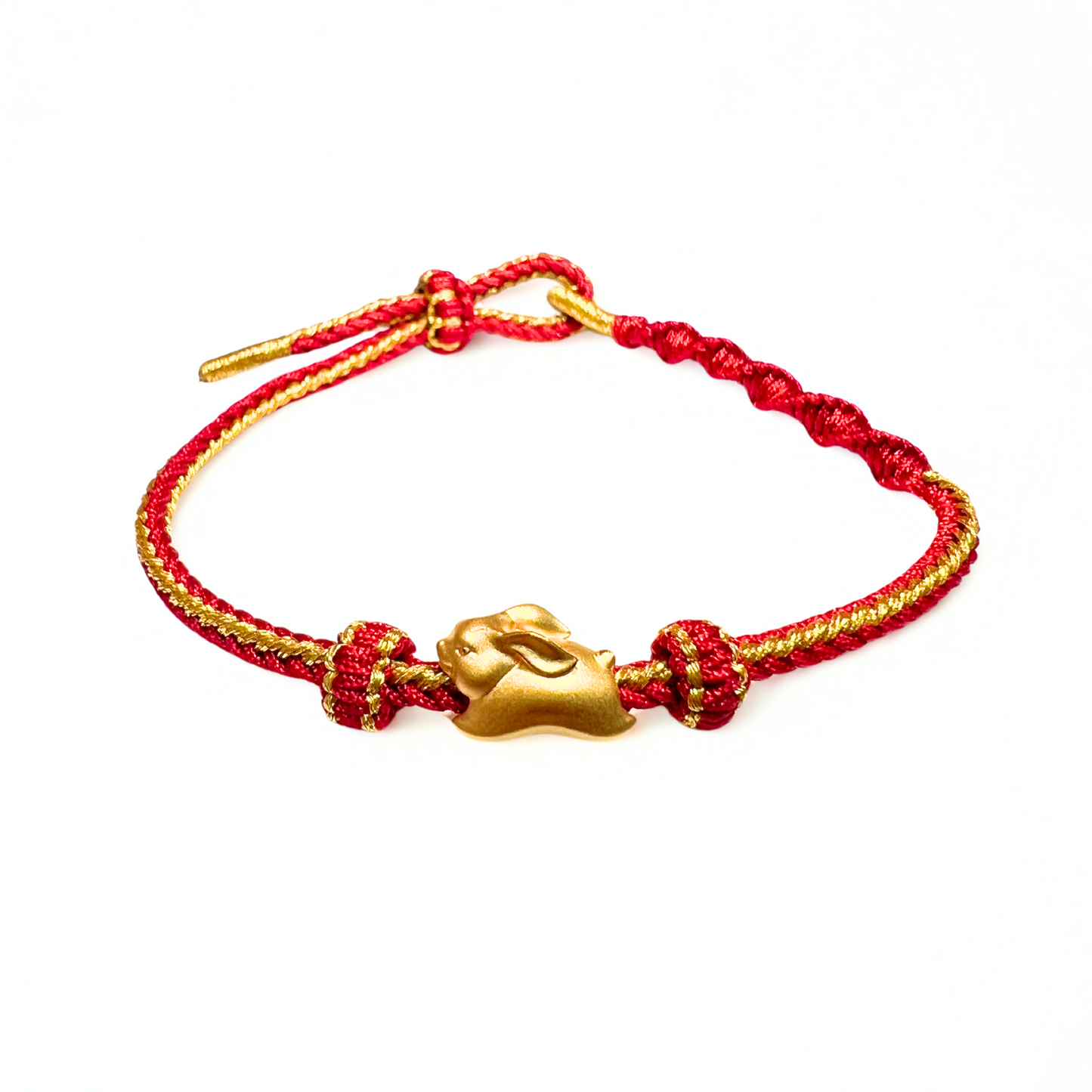 24K Gold Bracelet Chinese Zodiac (Rabbit)