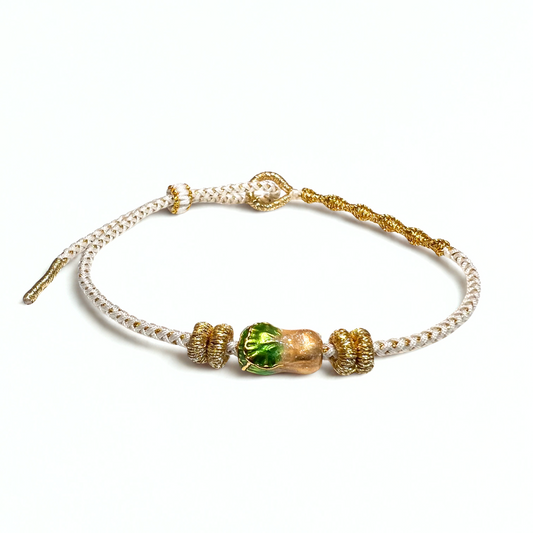 24K Gold Bracelet (Cabbage)