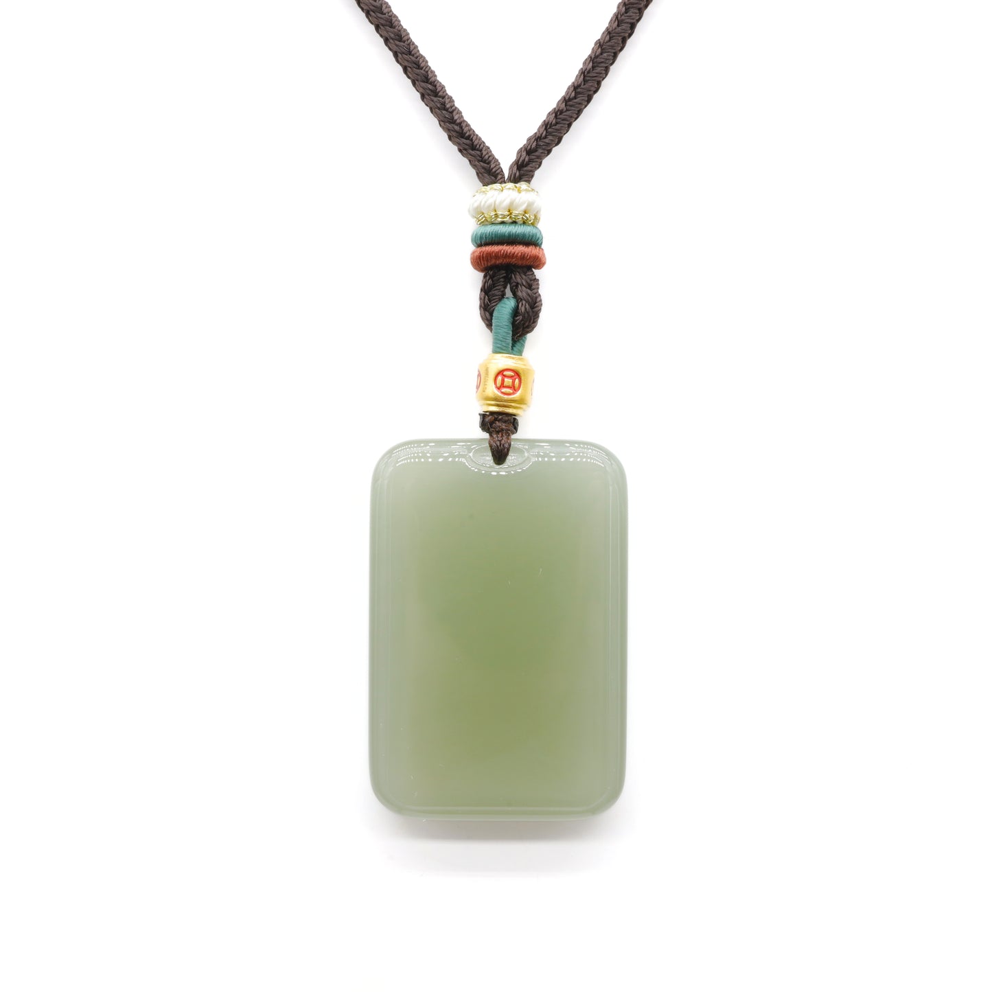 24K Hetian Jade Necklace
