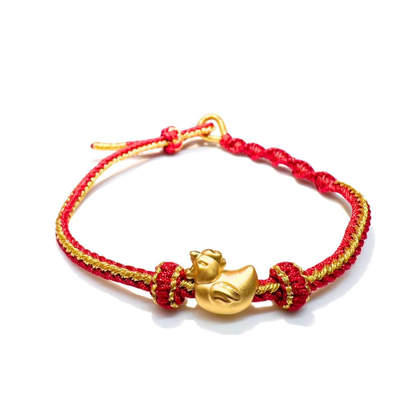 24K Gold Bracelet Chinese Zodiac (Rooster)
