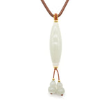 24K Hetian Jade Necklace 24K Hetian Jade Necklace