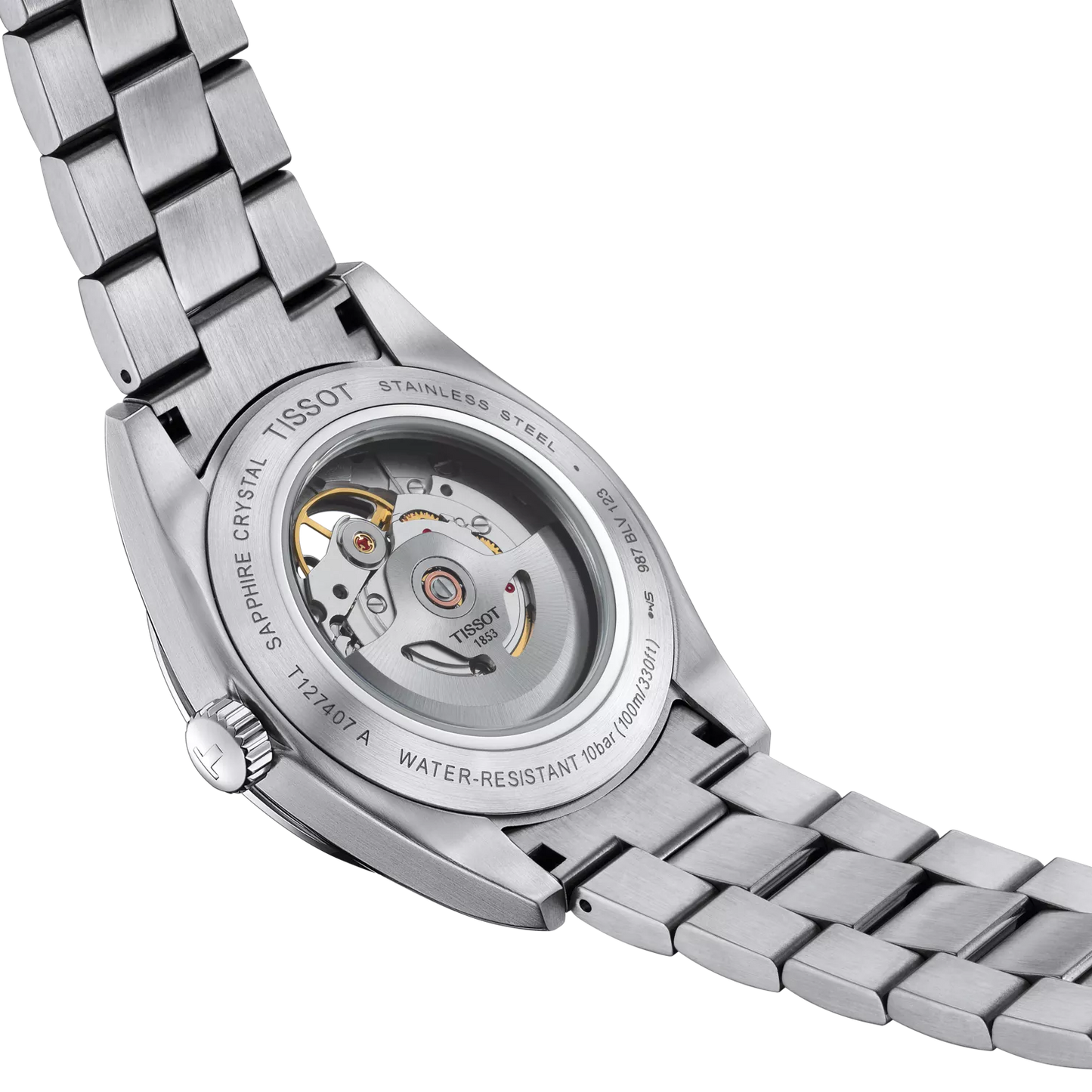 Tissot Gentleman Open Heart 40mm T1274071103101