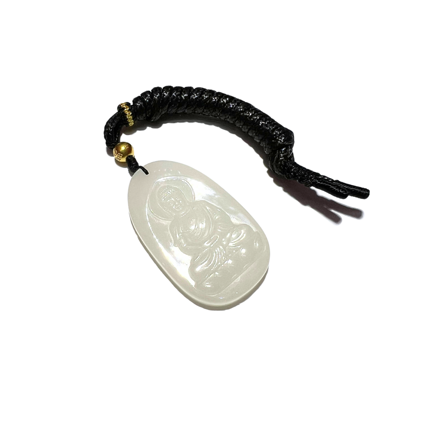 24K Hetian Jade Necklace (Buddha)