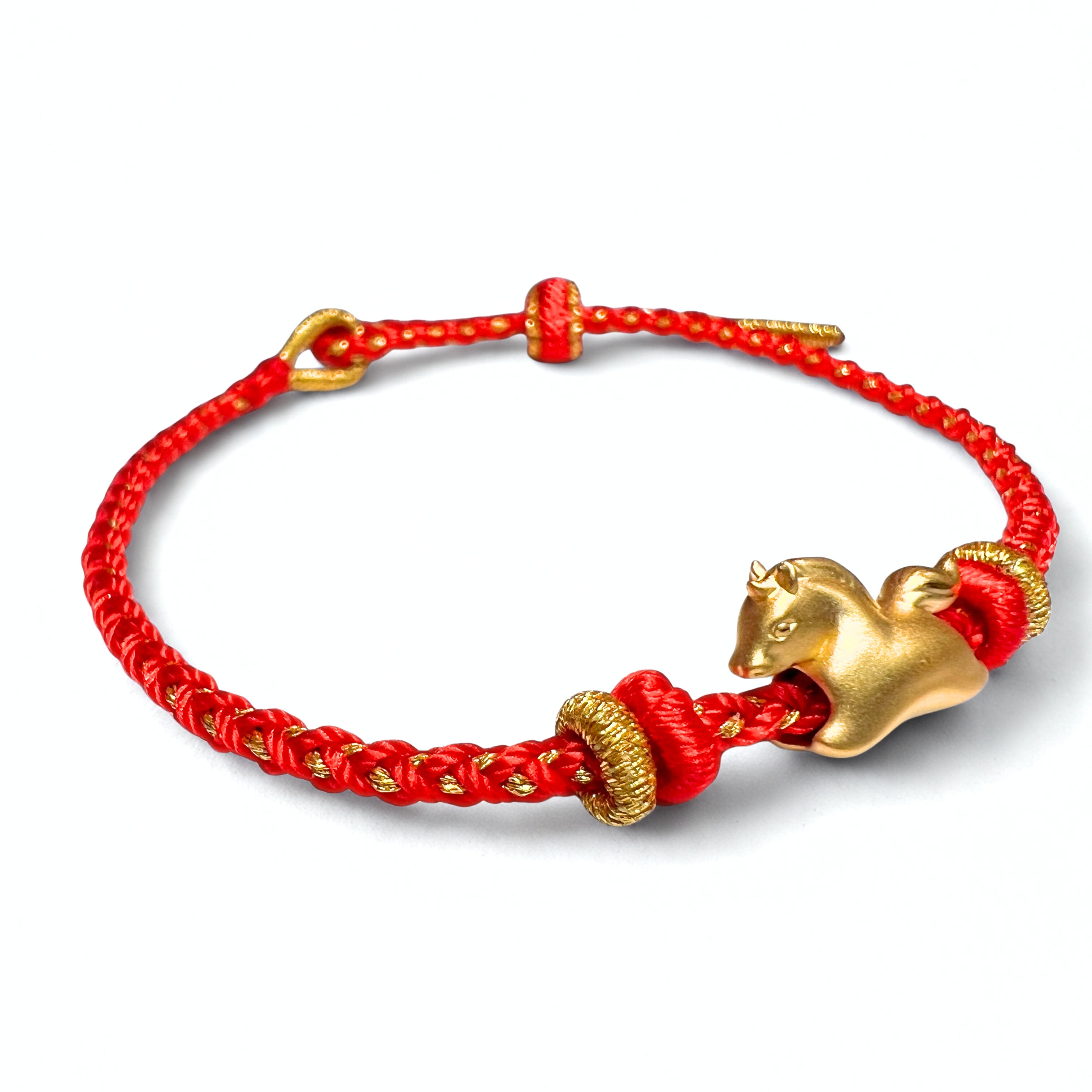 24K Gold Bracelet Chinese Zodiac (horse)
