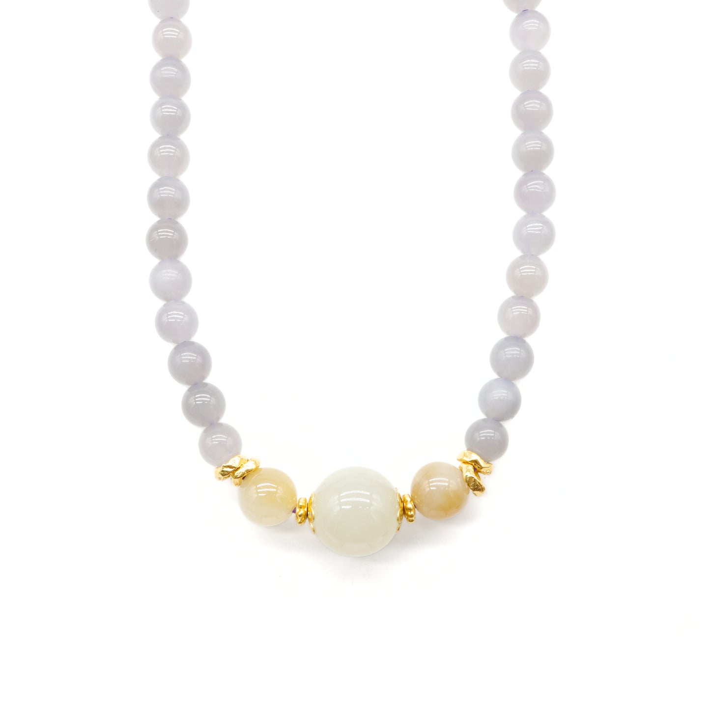 24K Hetian Jade Necklace
