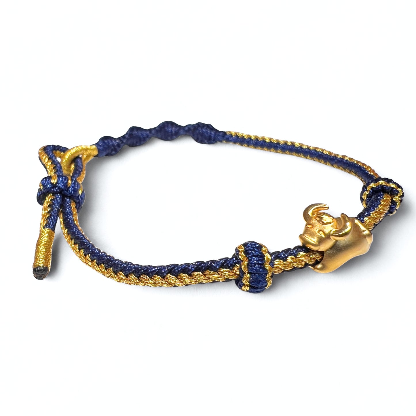 24K Gold Zodiac Ox Bracelet