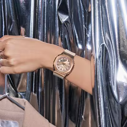 CASIO ANALOG-DIGITAL WOMEN GM-S2110PG-4A