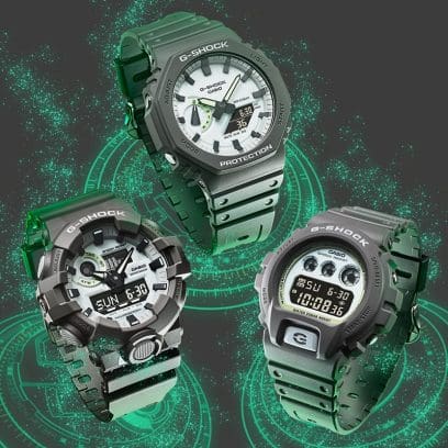 Green casio online