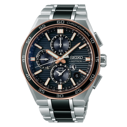 Seiko Astron GPS Solar Dual-Time Chronograph Limited Edition SSH180