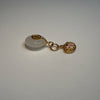 24K Chinese Zodiac Hetian Jade Gold Charm (Pig) 24K Chinese Zodiac Hetian Jade Gold Charm (Pig)