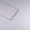 Bar Diamond Milgrain Necklace Bar Diamond Milgrain Necklace