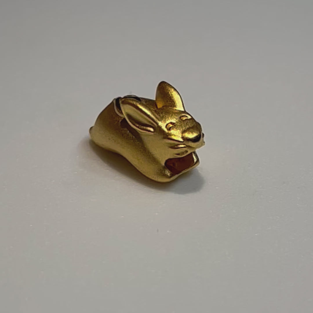 24K Gold Chinese Zodiac Charm (Rat) 24K Gold Chinese Zodiac Charm (Rat)