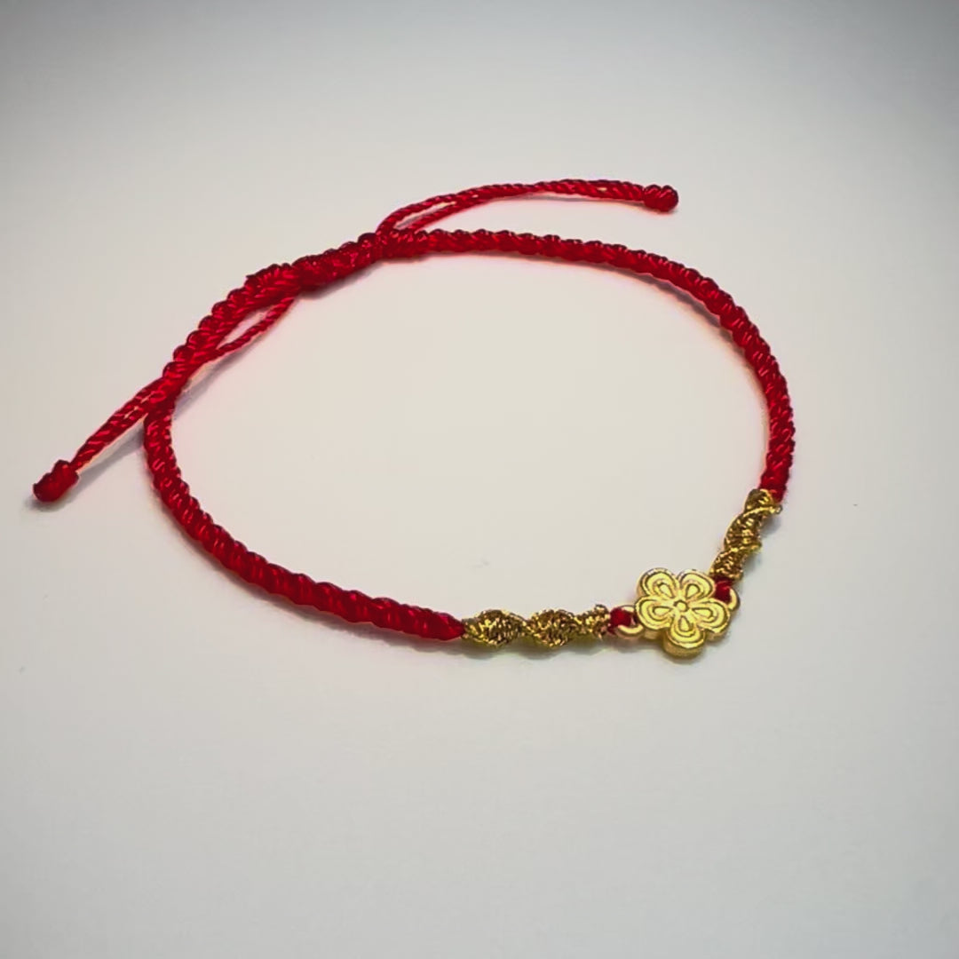 24K Gold Bracelet (Flower) 24K Gold Bracelet (Flower)