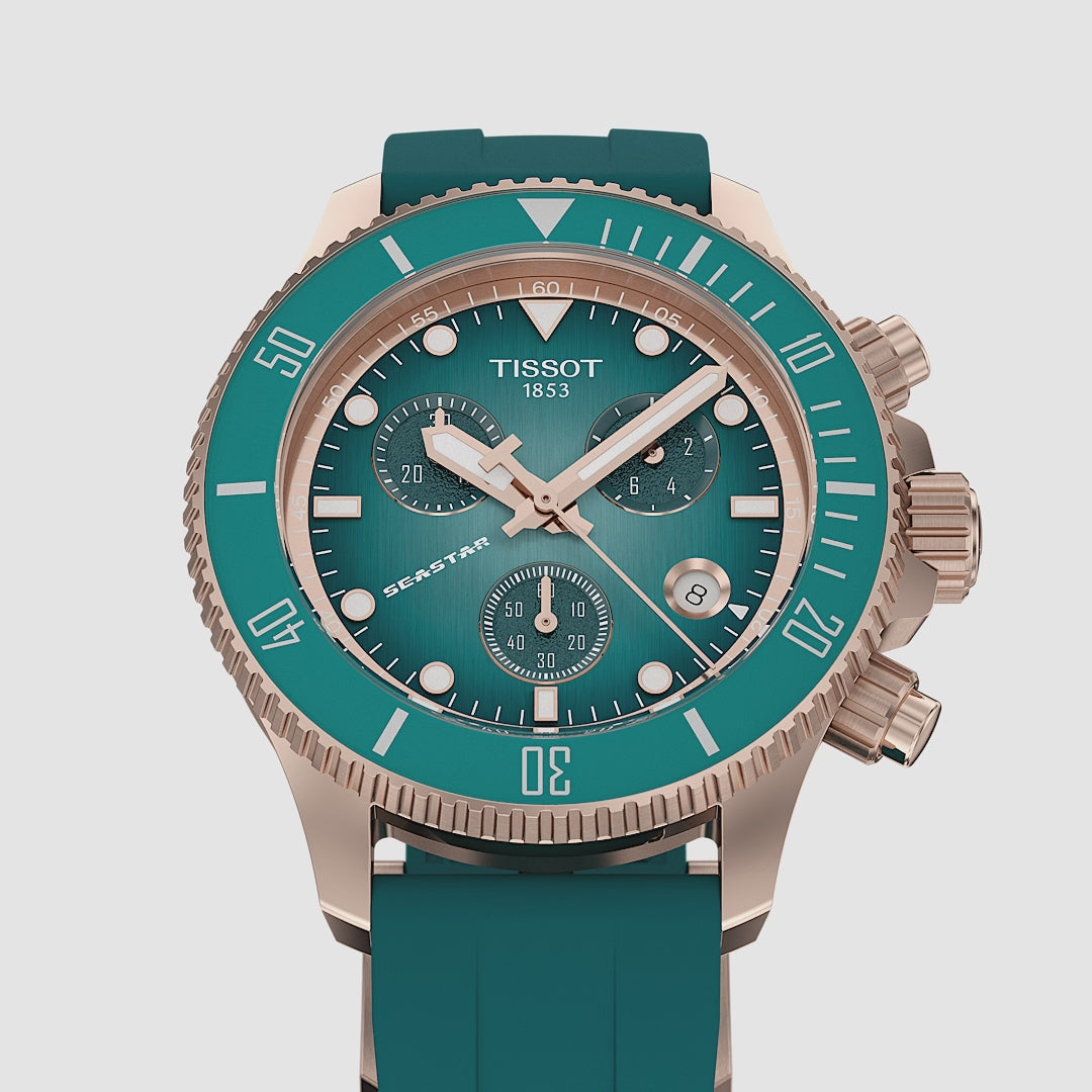 Tissot Seastar 1000 Quartz Chronograph 38mm T1202173704100 Tissot Seastar 1000 Quartz Chronograph 38mm T1202173704100