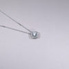 Cushion Shape Halo Diamond Pendant Cushion Shape Halo Diamond Pendant