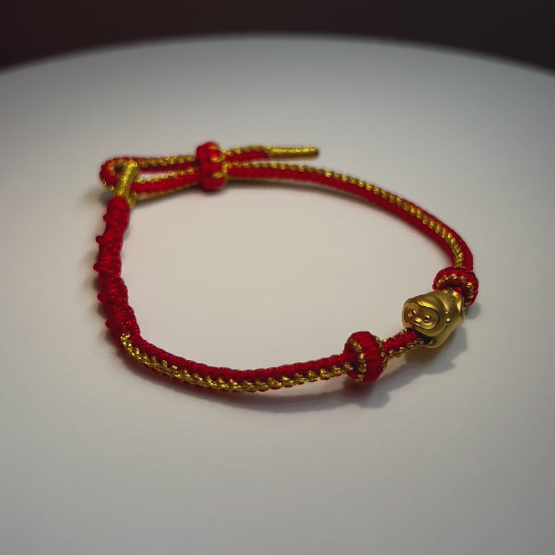 24K Gold Bracelet Chinese Zodiac (Monkey) 24K Gold Bracelet Chinese Zodiac (Monkey)