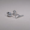 Diamond Bar Stud Earrings Diamond Bar Stud Earrings