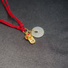 24K Hetian Jade Necklace (Lion Dance) 24K Hetian Jade Necklace (Lion Dance)