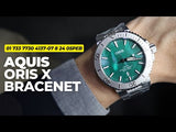 ORIS X BRACENET AQUIS 01 733 7730 4137-07 8 24 05PEB ORIS X BRACENET AQUIS 01 733 7730 4137-07 8 24 05PEB