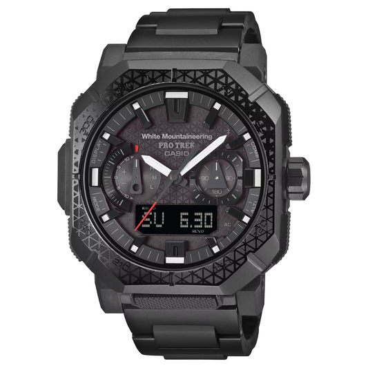 CASIO PRO TREK White Mountaineering® collaboration model PRW-B1000 Series PRW-B1000WM-1
