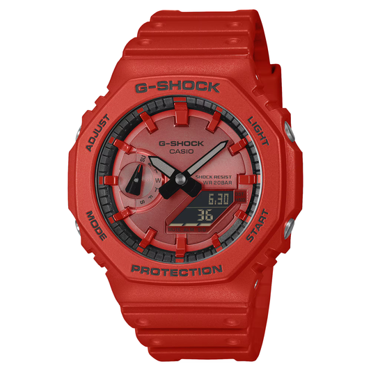 CASIO G-SHOCK ANALOG-DIGITAL 2100 Series GA-2100RRB-4A