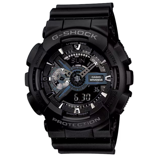 CASIO G-SHOCK ANALOG-DIGITAL GA-110 SERIES GA110-1B